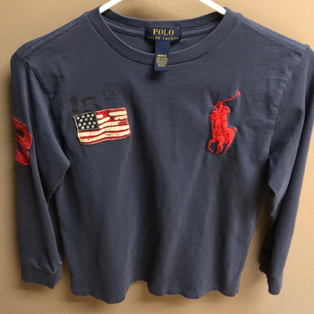 Long sleeve Polo Shirt Boys M